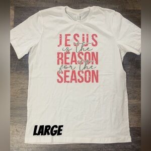 Bella Canvas Christmas Graphic Tee NWOT